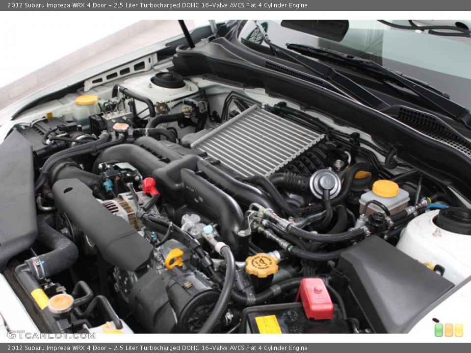 2.5 Liter Turbocharged DOHC 16-Valve AVCS Flat 4 Cylinder Engine for the 2012 Subaru Impreza #75290770