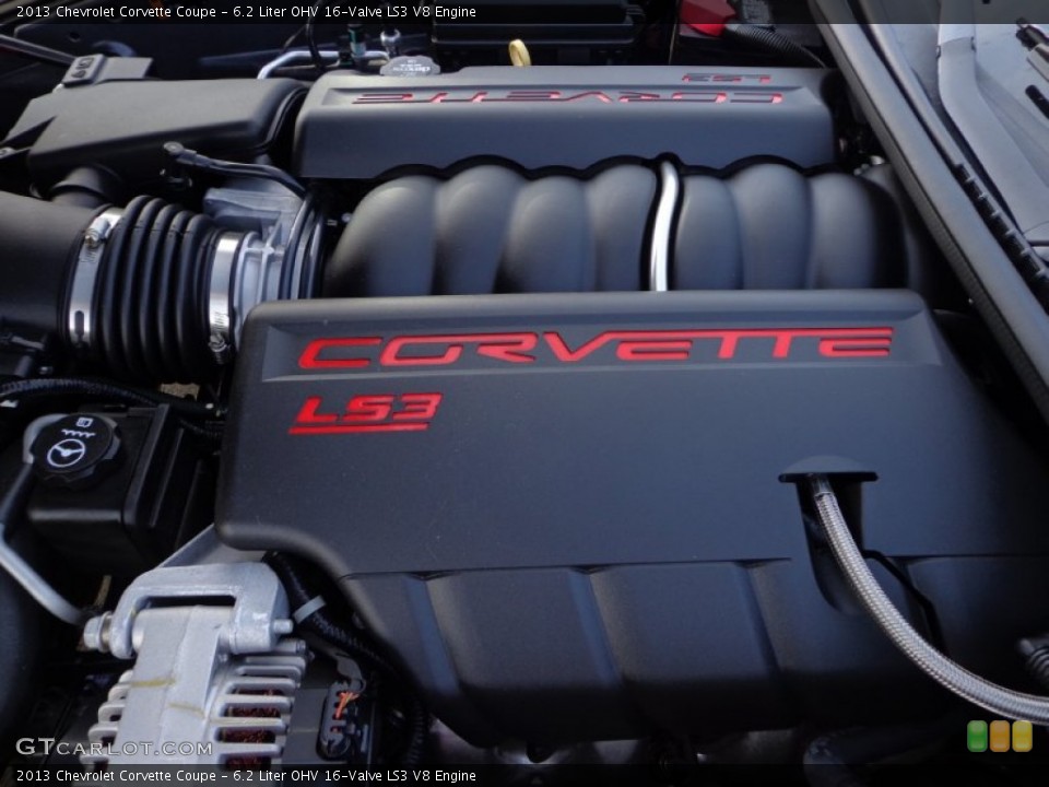6.2 Liter OHV 16-Valve LS3 V8 Engine for the 2013 Chevrolet Corvette #75299421