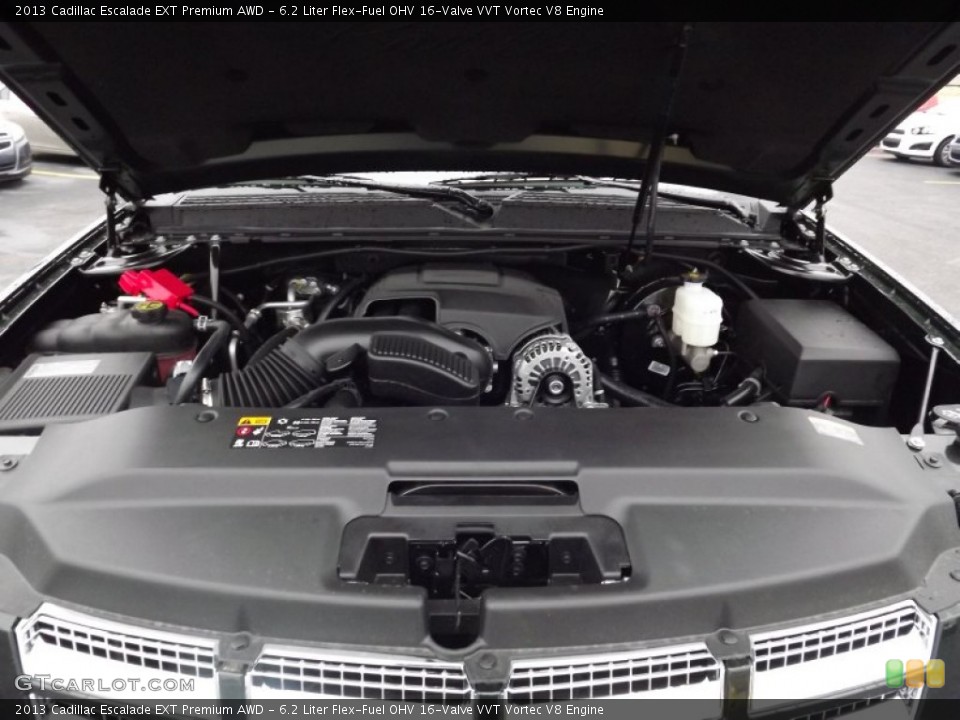 6.2 Liter Flex-Fuel OHV 16-Valve VVT Vortec V8 Engine for the 2013 Cadillac Escalade #75340960