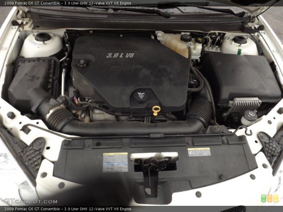 3.9 Liter OHV 12-Valve VVT V6 2009 Pontiac G6 Engine