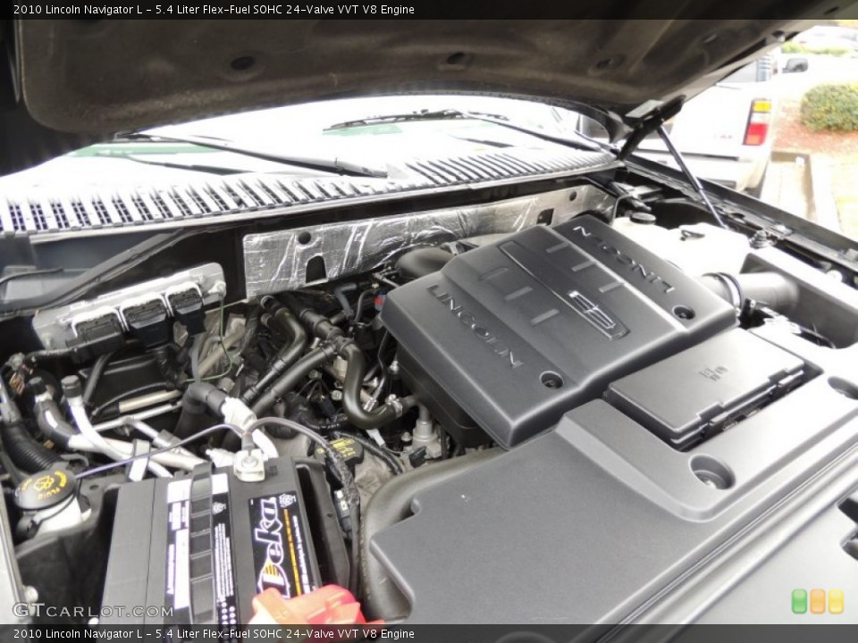 5.4 Liter Flex-Fuel SOHC 24-Valve VVT V8 Engine for the 2010 Lincoln Navigator #75359625