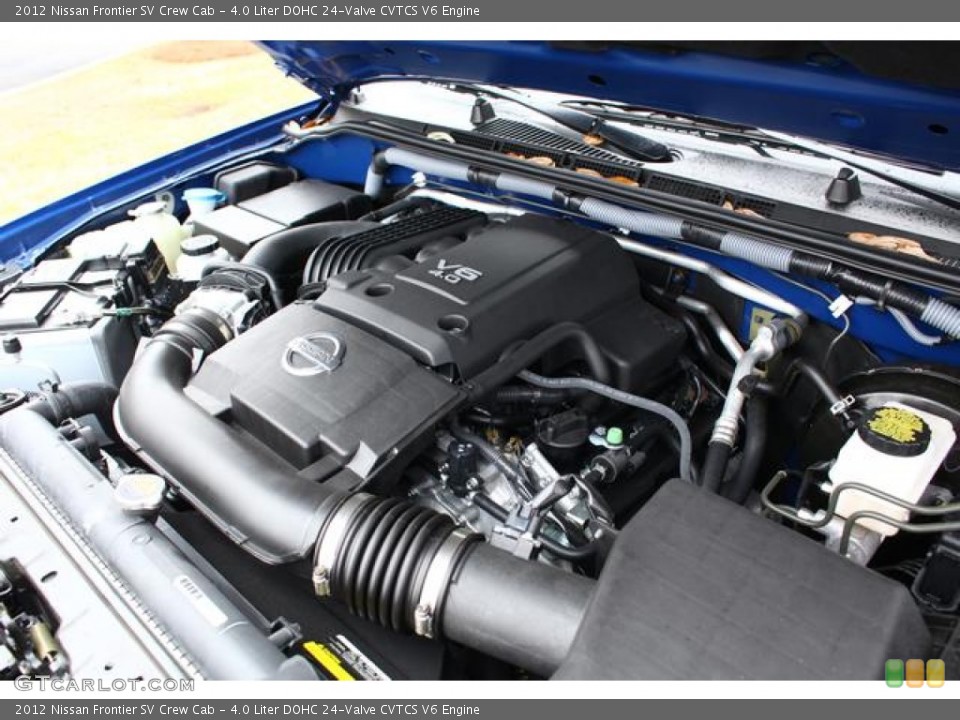 4.0 Liter DOHC 24-Valve CVTCS V6 Engine for the 2012 Nissan Frontier #75360181