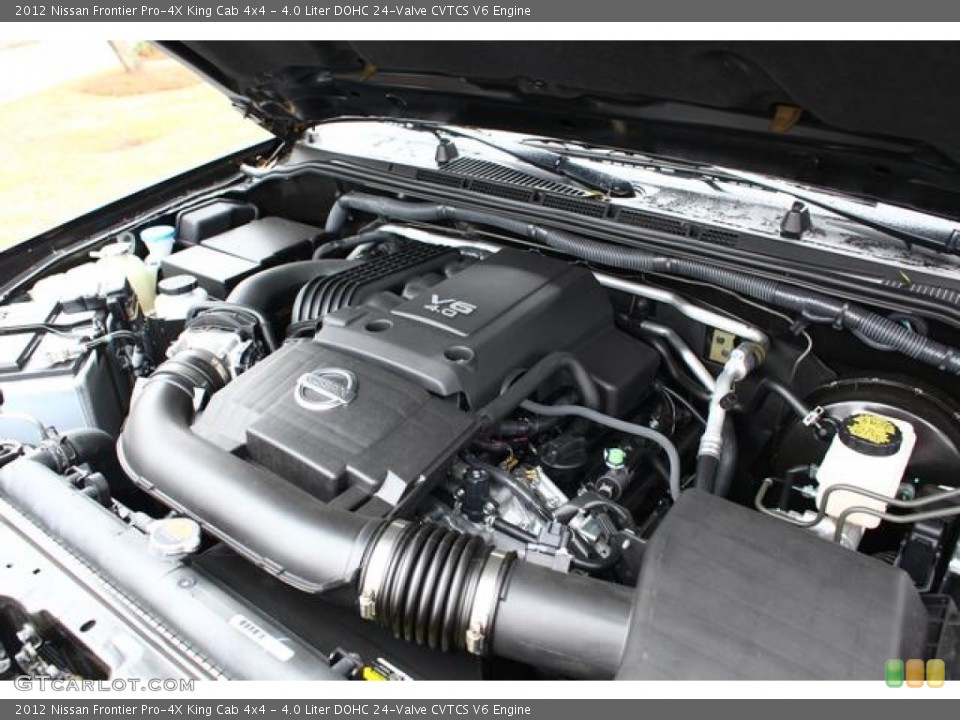 4.0 Liter DOHC 24-Valve CVTCS V6 Engine for the 2012 Nissan Frontier #75360536