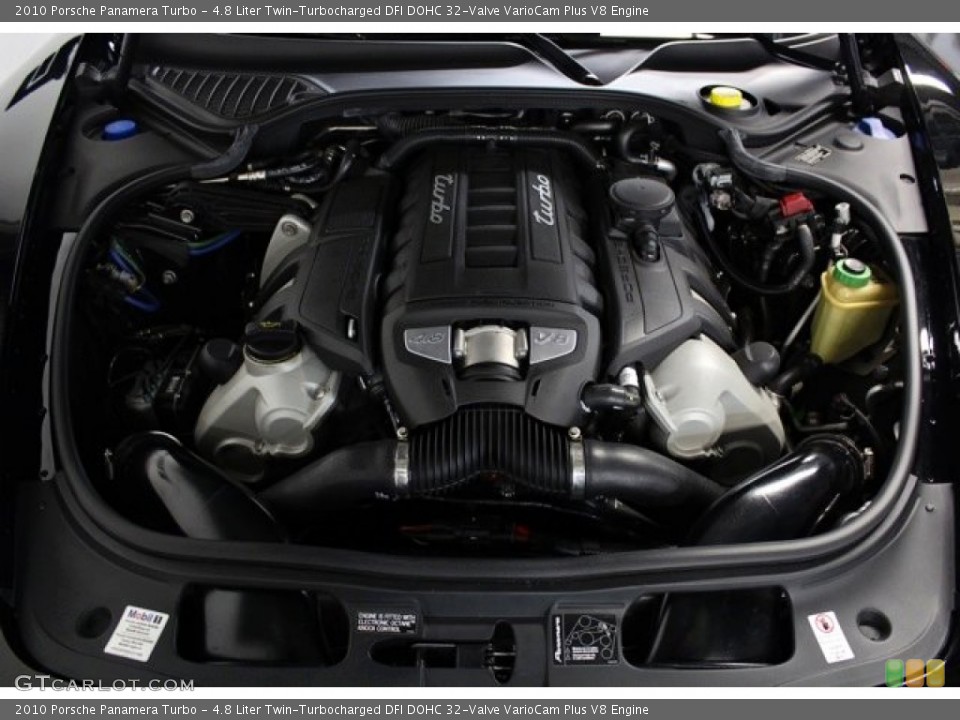 4.8 Liter Twin-Turbocharged DFI DOHC 32-Valve VarioCam Plus V8 Engine for the 2010 Porsche Panamera #75364024