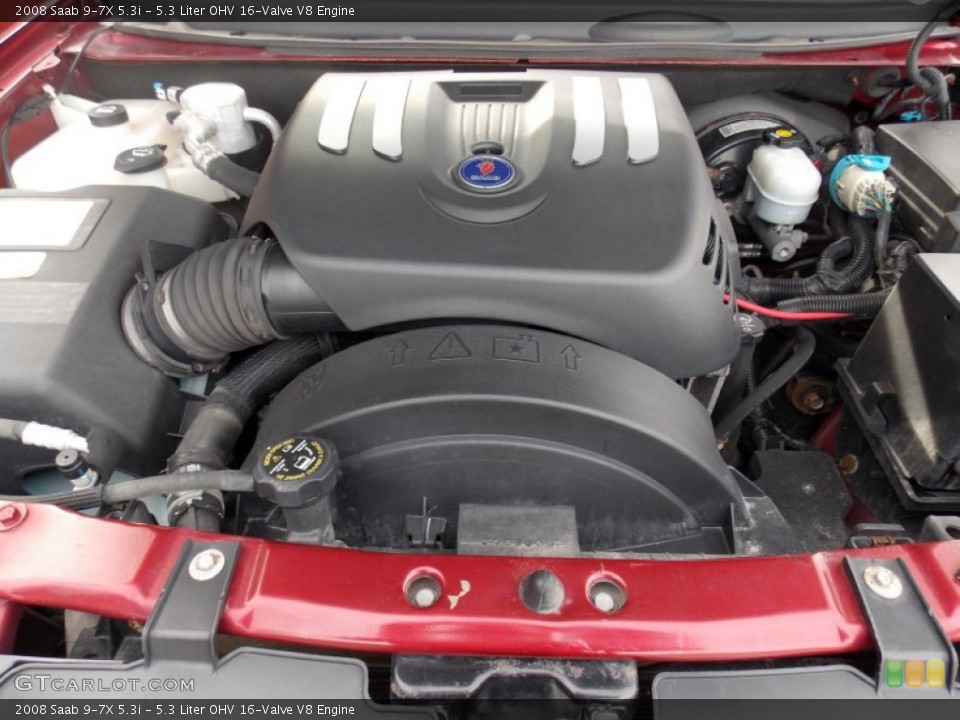 5.3 Liter OHV 16-Valve V8 Engine for the 2008 Saab 9-7X #75364997