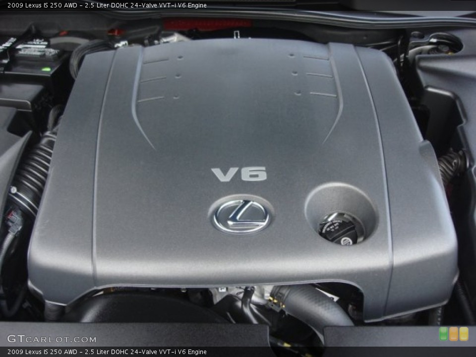 2.5 Liter DOHC 24-Valve VVT-i V6 Engine for the 2009 Lexus IS #75367025