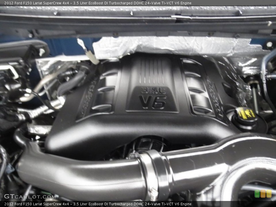3.5 Liter EcoBoost DI Turbocharged DOHC 24-Valve Ti-VCT V6 Engine for the 2012 Ford F150 #75370283