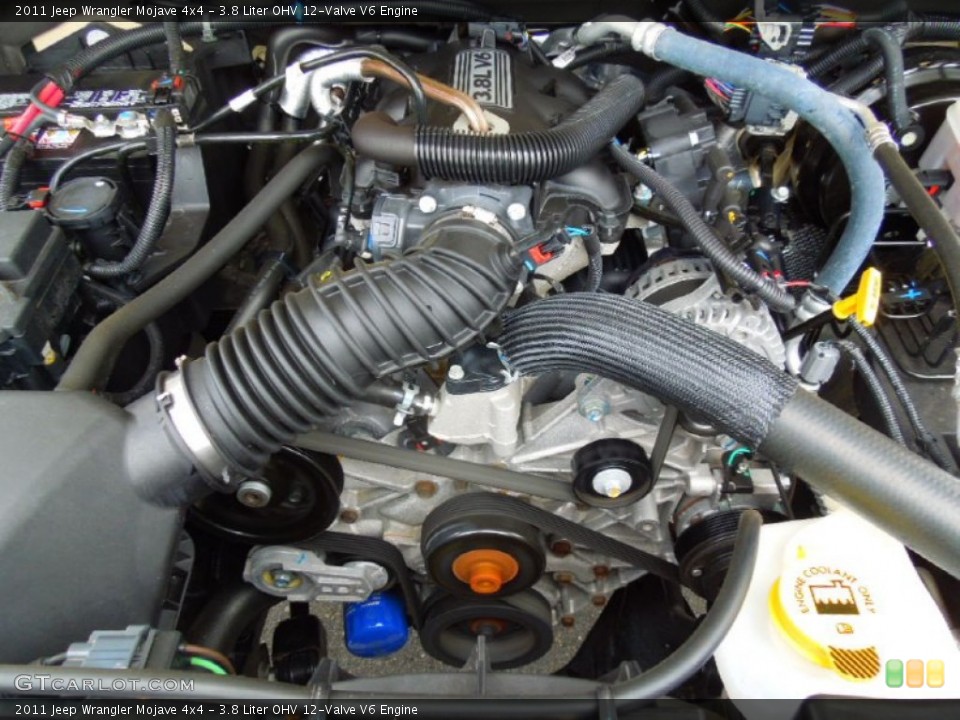 3.8 Liter OHV 12-Valve V6 Engine for the 2011 Jeep Wrangler #75375199