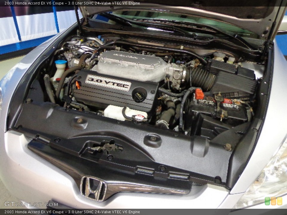 3.0 Liter SOHC 24-Valve VTEC V6 Engine for the 2003 Honda Accord #75385322