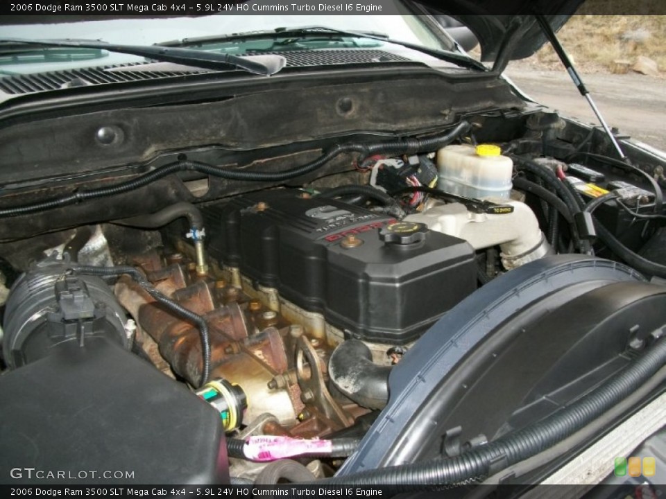 5.9L 24V HO Cummins Turbo Diesel I6 Engine for the 2006 Dodge Ram 3500 #75387833
