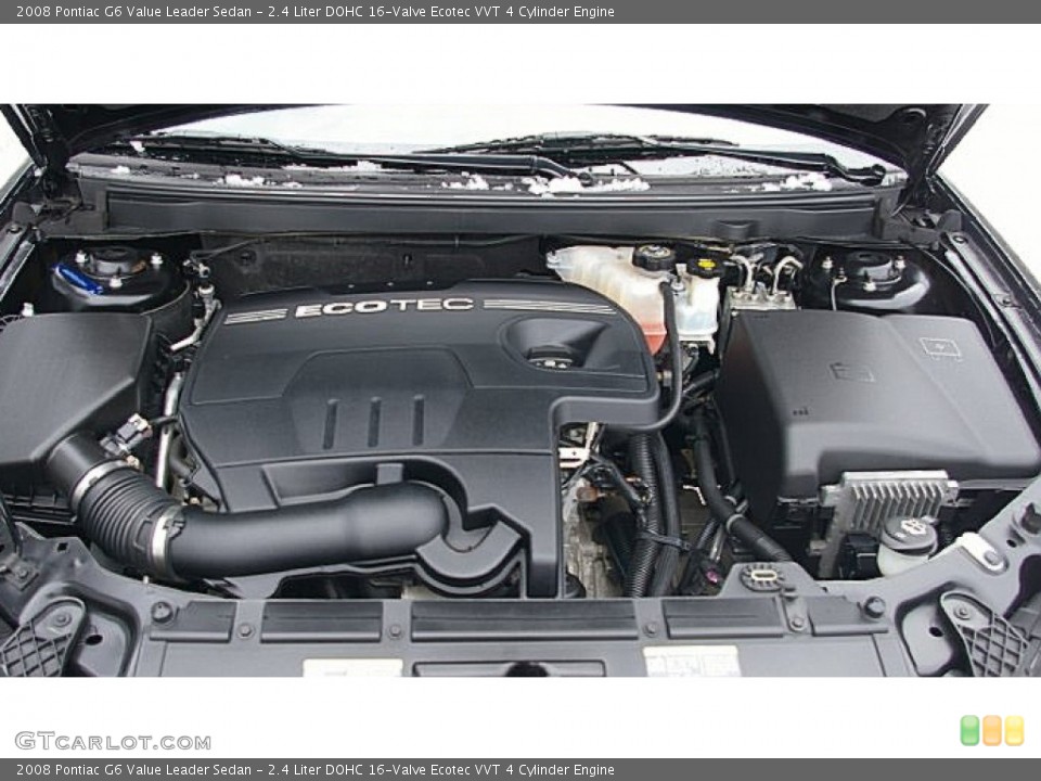 2.4 Liter DOHC 16-Valve Ecotec VVT 4 Cylinder Engine for the 2008 Pontiac G6 #75392870