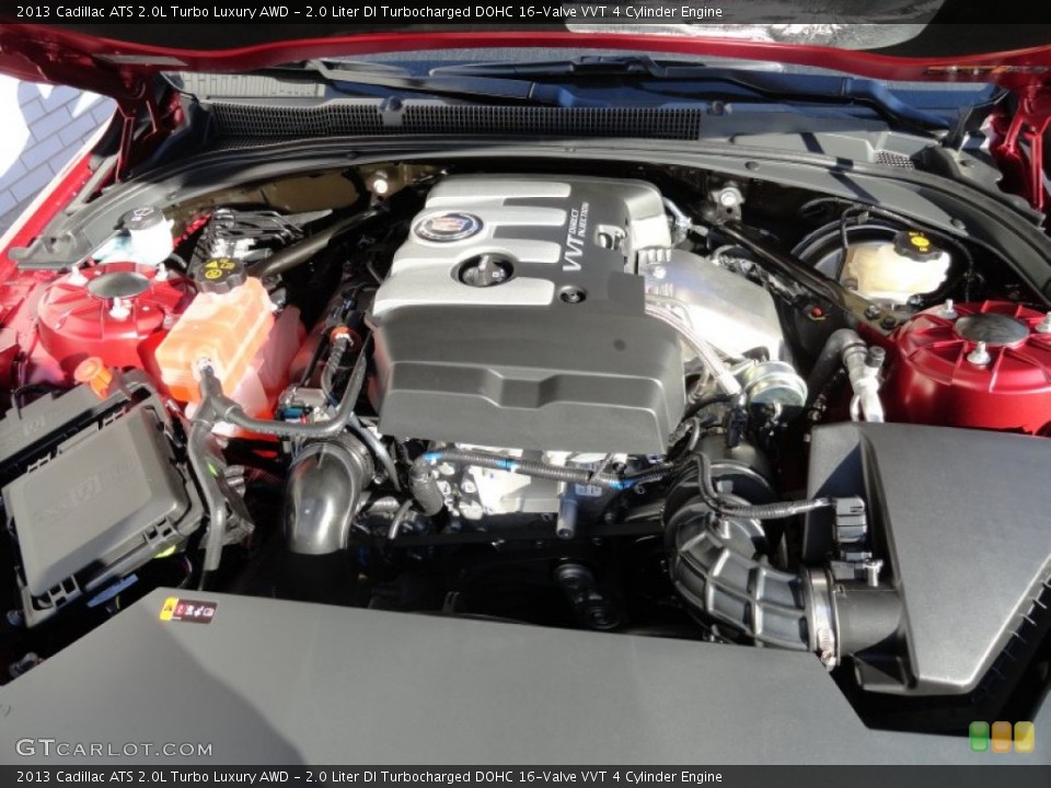 2.0 Liter DI Turbocharged DOHC 16-Valve VVT 4 Cylinder Engine for the 2013 Cadillac ATS #75404865