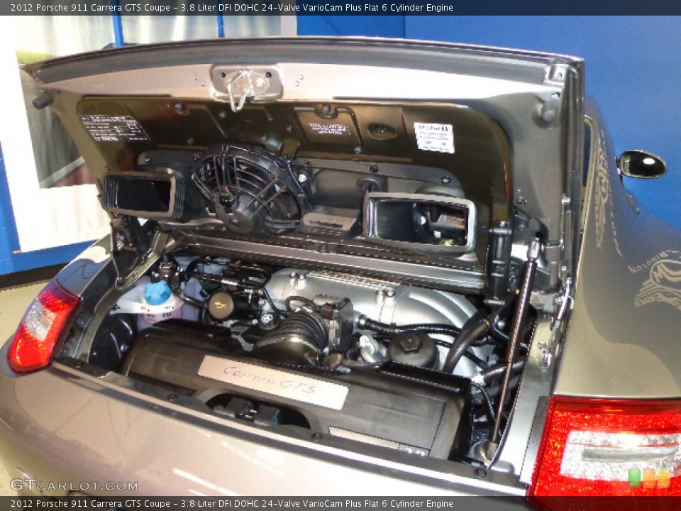 3.8 Liter DFI DOHC 24-Valve VarioCam Plus Flat 6 Cylinder Engine for the 2012 Porsche 911 #75408066