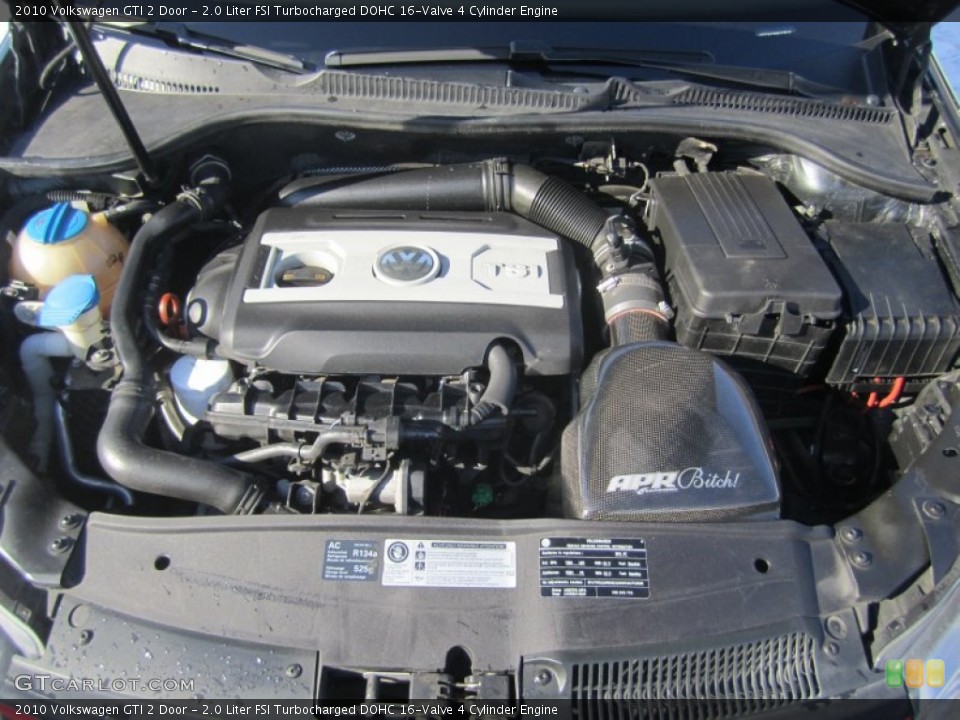 2.0 Liter FSI Turbocharged DOHC 16-Valve 4 Cylinder Engine for the 2010 Volkswagen GTI #75410457