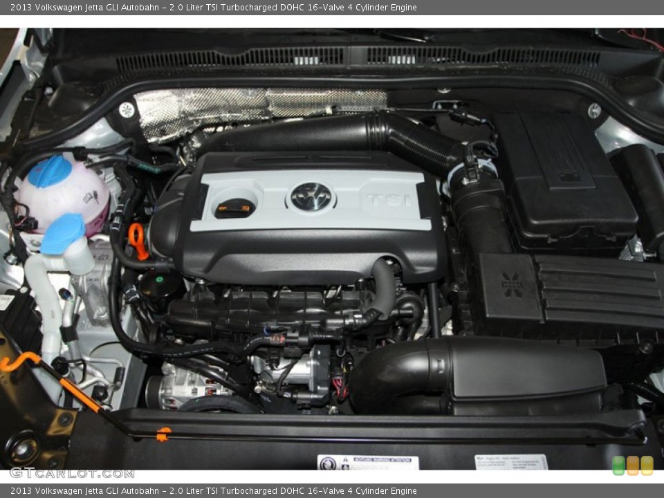 2.0 Liter TSI Turbocharged DOHC 16-Valve 4 Cylinder Engine for the 2013 Volkswagen Jetta #75429645