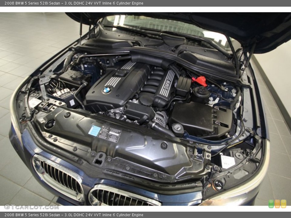 3.0L DOHC 24V VVT Inline 6 Cylinder Engine for the 2008 BMW 5 Series #75434535