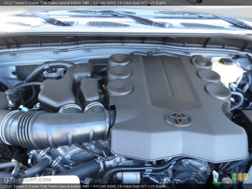 4.0 Liter DOHC 24-Valve Dual VVT-i V6 Engine for the 2013 Toyota FJ Cruiser #75444618