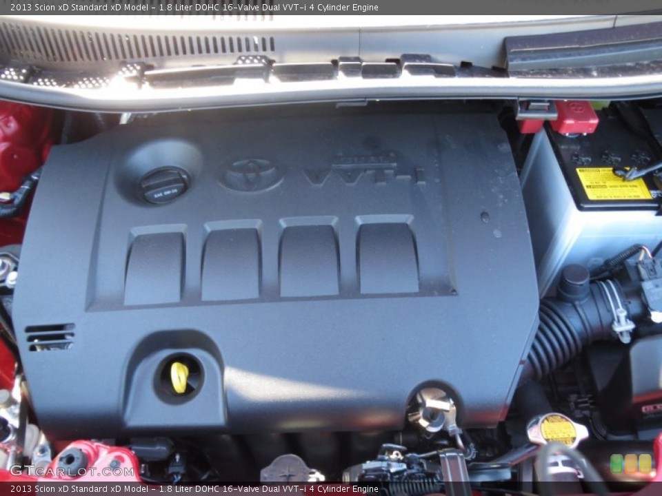 1.8 Liter DOHC 16-Valve Dual VVT-i 4 Cylinder Engine for the 2013 Scion xD #75445818