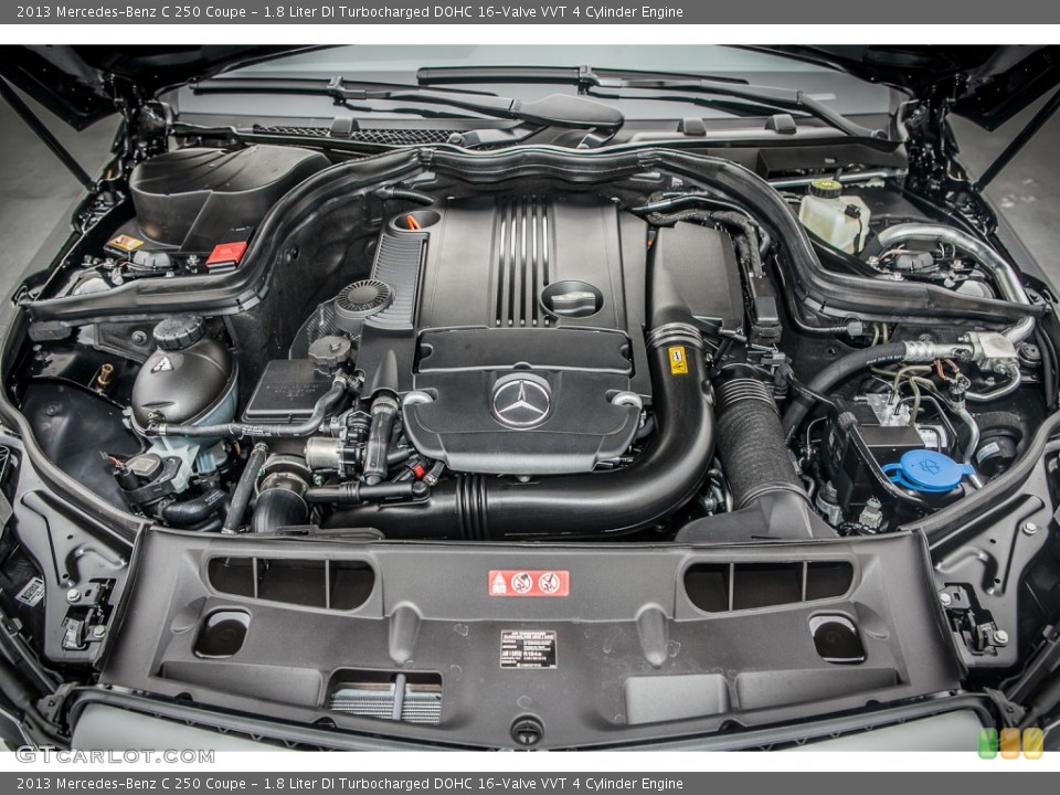 1.8 Liter DI Turbocharged DOHC 16-Valve VVT 4 Cylinder Engine for the 2013 Mercedes-Benz C #75446409