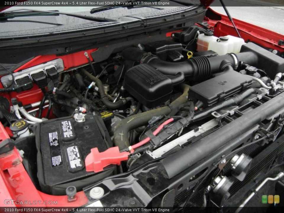 5.4 Liter Flex-Fuel SOHC 24-Valve VVT Triton V8 Engine for the 2010 Ford F150 #75447909