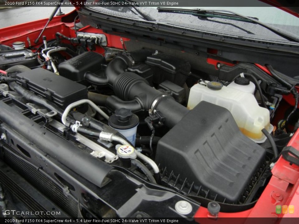 5.4 Liter Flex-Fuel SOHC 24-Valve VVT Triton V8 Engine for the 2010 Ford F150 #75447933