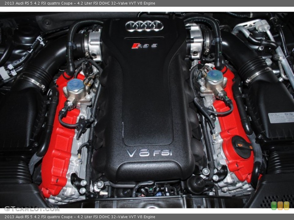 4.2 Liter FSI DOHC 32-Valve VVT V8 Engine for the 2013 Audi RS 5 #75448398
