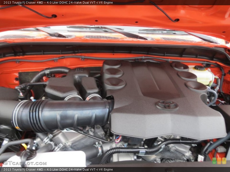 4.0 Liter DOHC 24-Valve Dual VVT-i V6 Engine for the 2013 Toyota FJ Cruiser #75458156