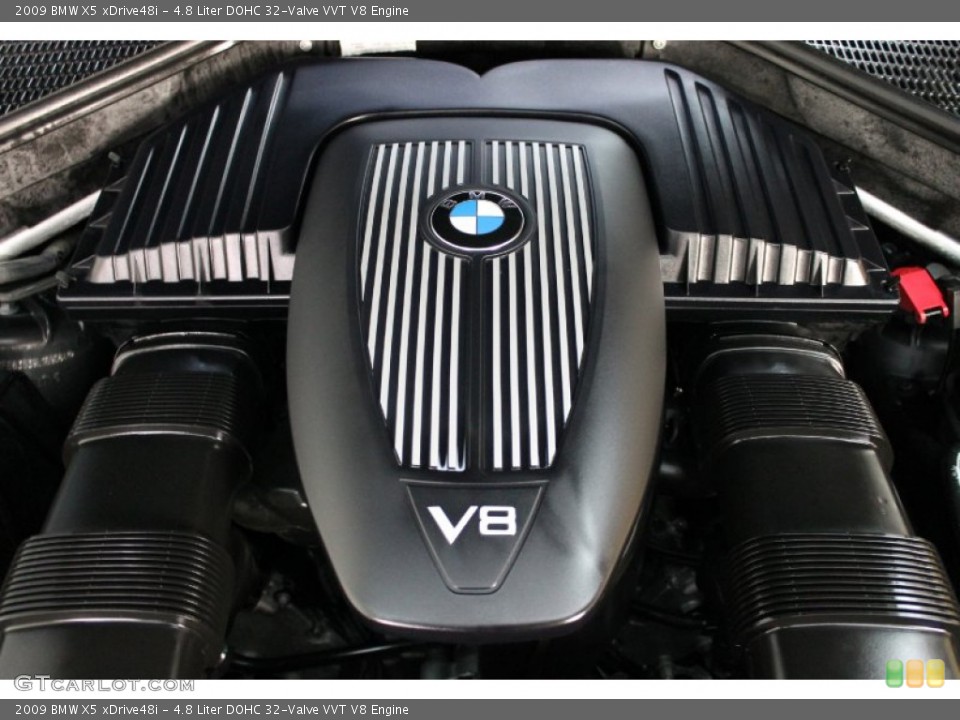 4.8 Liter DOHC 32-Valve VVT V8 Engine for the 2009 BMW X5 #75458597