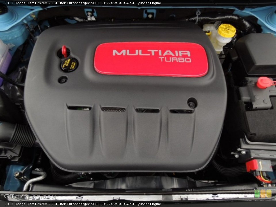 1.4 Liter Turbocharged SOHC 16-Valve MultiAir 4 Cylinder Engine for the 2013 Dodge Dart #75458808
