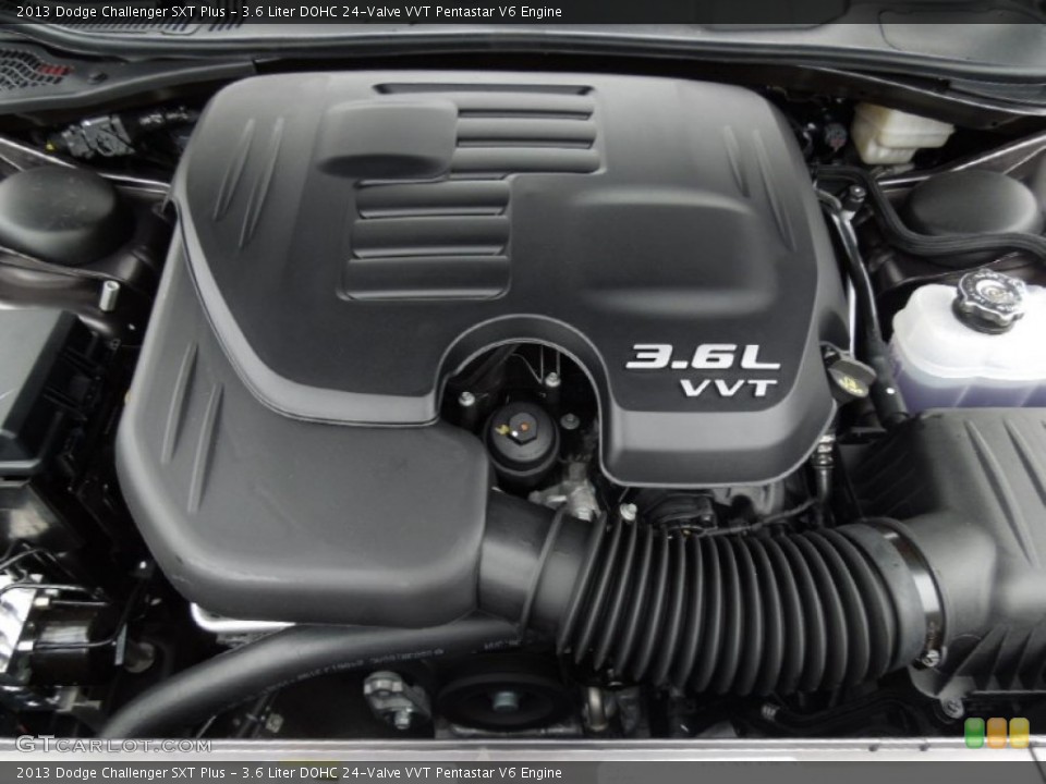 3.6 Liter DOHC 24-Valve VVT Pentastar V6 Engine for the 2013 Dodge Challenger #75459369