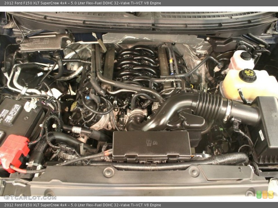 5.0 Liter Flex-Fuel DOHC 32-Valve Ti-VCT V8 Engine for the 2012 Ford F150 #75463517