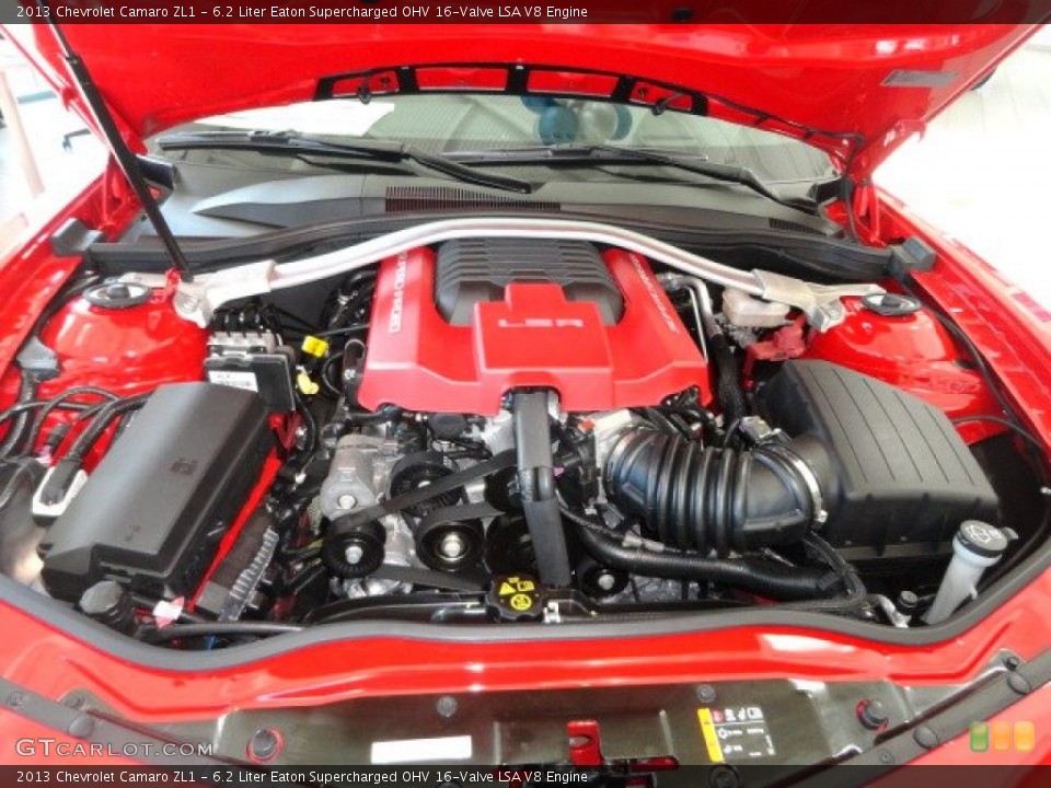 6.2 Liter Eaton Supercharged OHV 16-Valve LSA V8 Engine for the 2013 Chevrolet Camaro #75469169