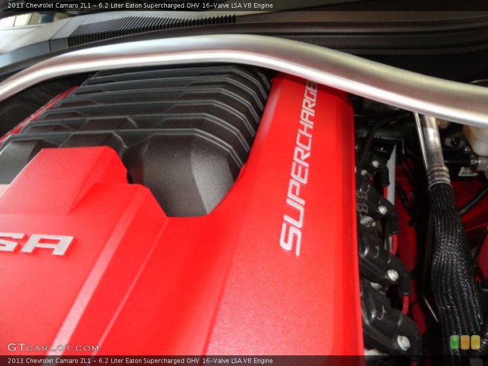 6.2 Liter Eaton Supercharged OHV 16-Valve LSA V8 Engine for the 2013 Chevrolet Camaro #75469190