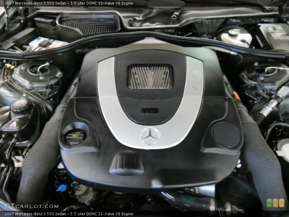 5.5 Liter DOHC 32-Valve V8 Engine for the 2007 Mercedes-Benz S #75475817