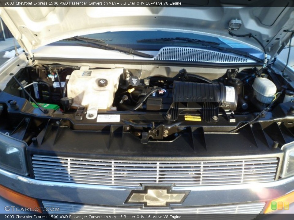 5.3 Liter OHV 16-Valve V8 Engine for the 2003 Chevrolet Express #75477140