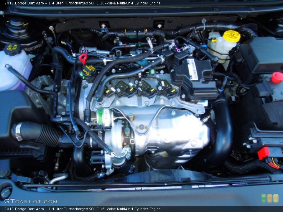 1.4 Liter Turbocharged SOHC 16-Valve MultiAir 4 Cylinder Engine for the 2013 Dodge Dart #75478713