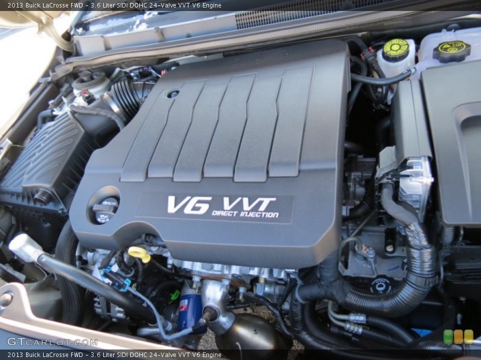 3.6 Liter SIDI DOHC 24-Valve VVT V6 Engine for the 2013 Buick LaCrosse #75490607