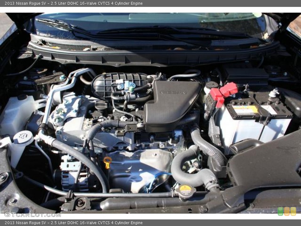 2.5 Liter DOHC 16-Valve CVTCS 4 Cylinder Engine for the 2013 Nissan Rogue #75500960
