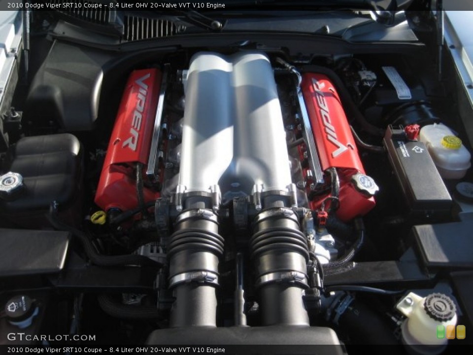 8.4 Liter OHV 20-Valve VVT V10 Engine for the 2010 Dodge Viper #75501841