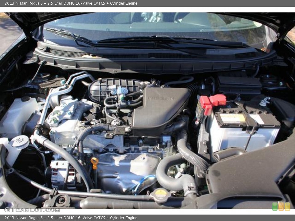 2.5 Liter DOHC 16-Valve CVTCS 4 Cylinder Engine for the 2013 Nissan Rogue #75504140