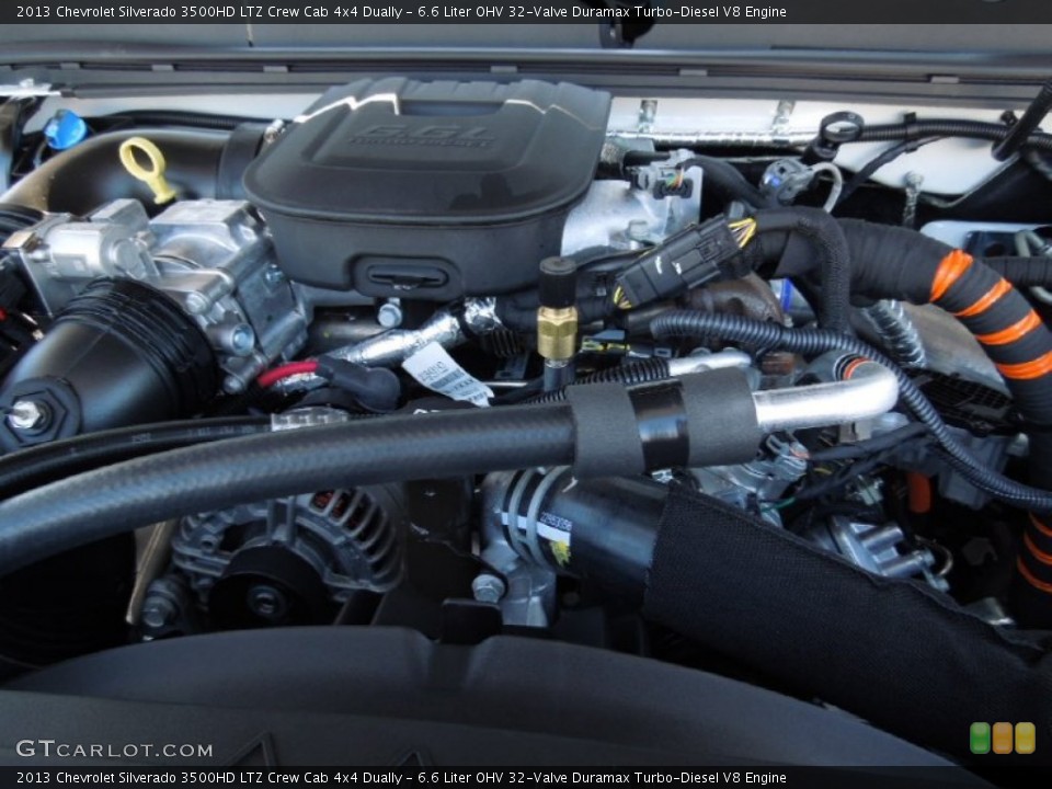 6.6 Liter OHV 32-Valve Duramax Turbo-Diesel V8 Engine for the 2013 Chevrolet Silverado 3500HD #75504552