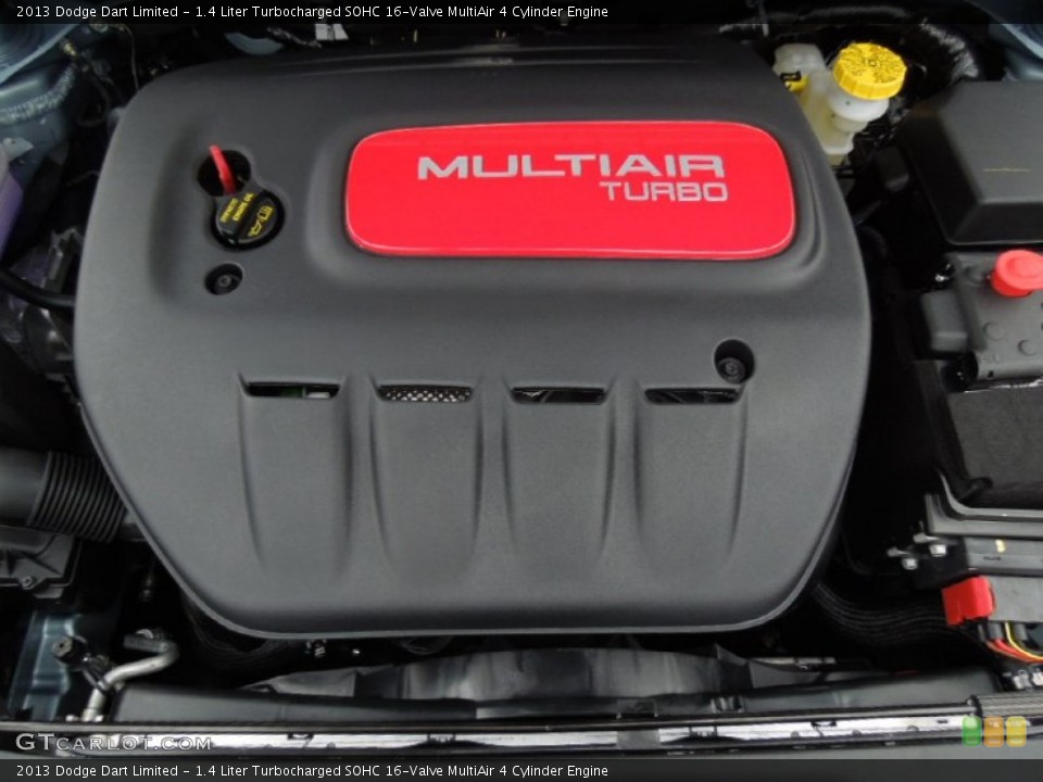 1.4 Liter Turbocharged SOHC 16-Valve MultiAir 4 Cylinder Engine for the 2013 Dodge Dart #75520658