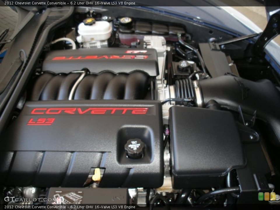 6.2 Liter OHV 16-Valve LS3 V8 Engine for the 2012 Chevrolet Corvette #75532717