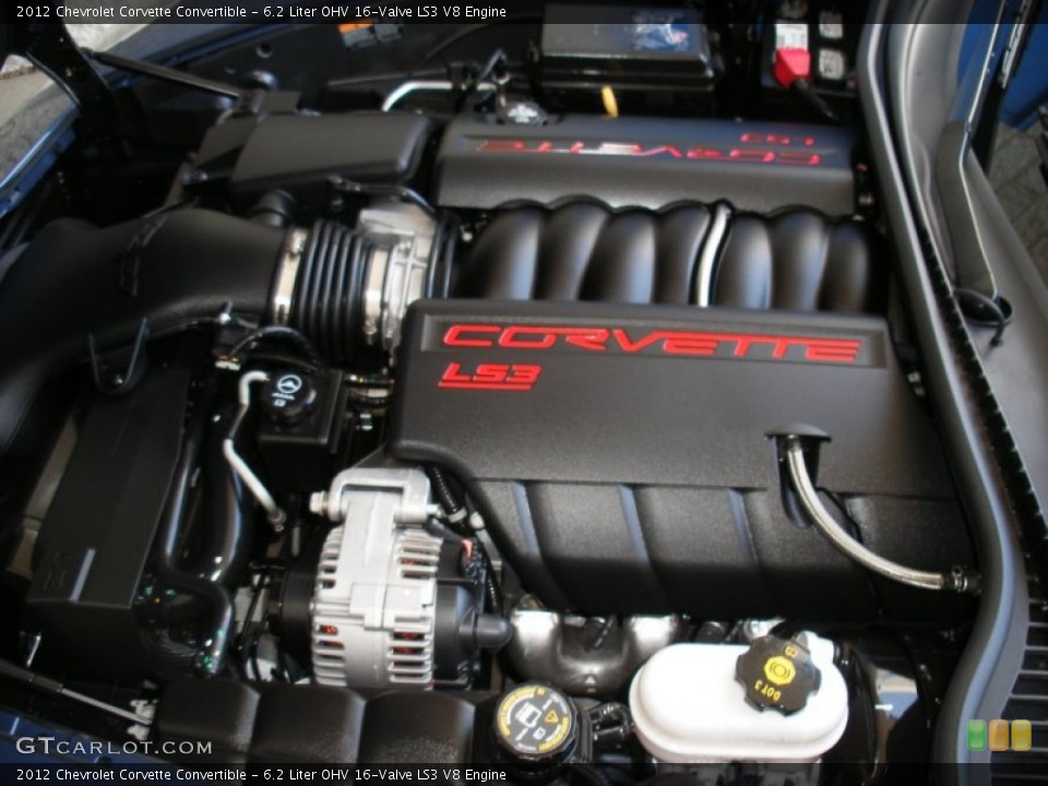 6.2 Liter OHV 16-Valve LS3 V8 Engine for the 2012 Chevrolet Corvette #75532762