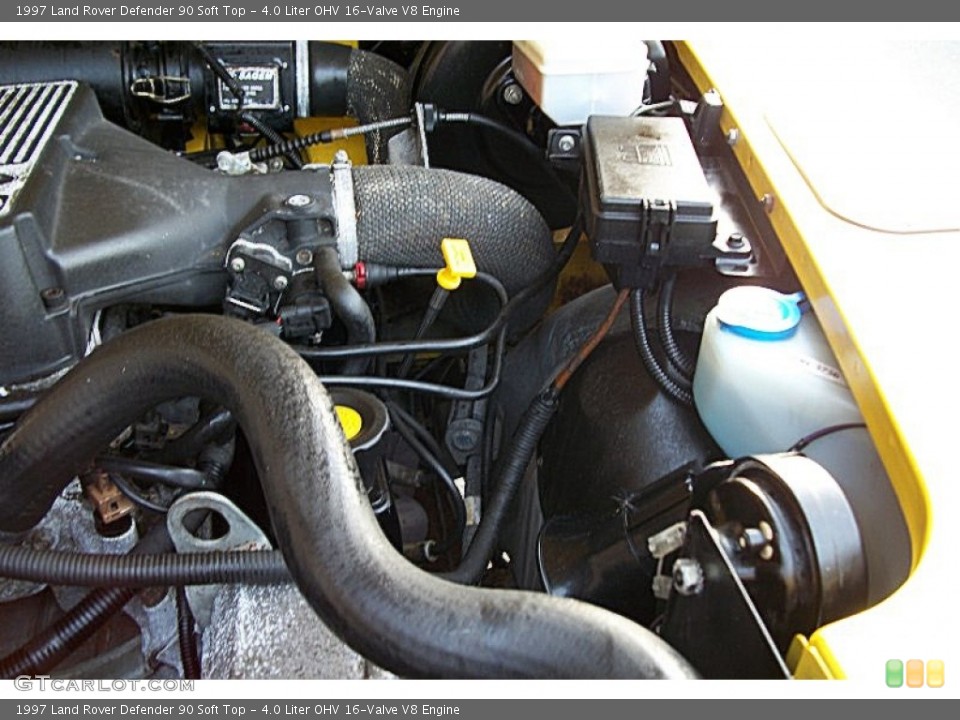 4.0 Liter OHV 16-Valve V8 Engine for the 1997 Land Rover Defender #75538905