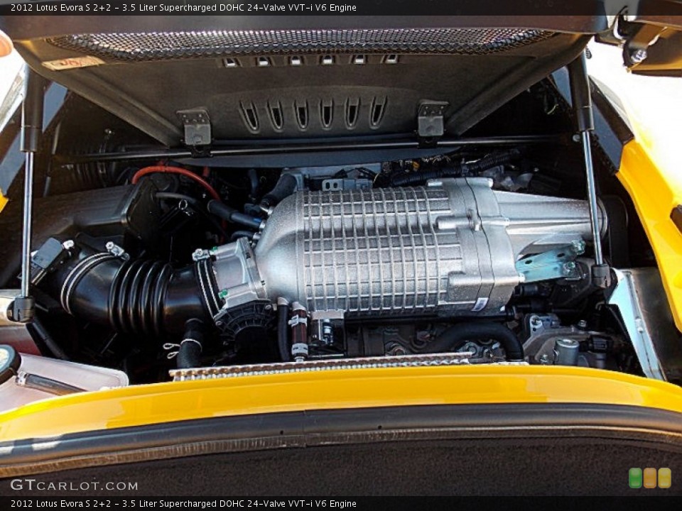 3.5 Liter Supercharged DOHC 24-Valve VVT-i V6 Engine for the 2012 Lotus Evora #75539652