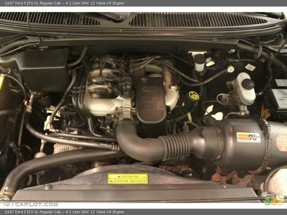 4.2 Liter OHV 12 Valve V6 Engine for the 1997 Ford F150 #75546033