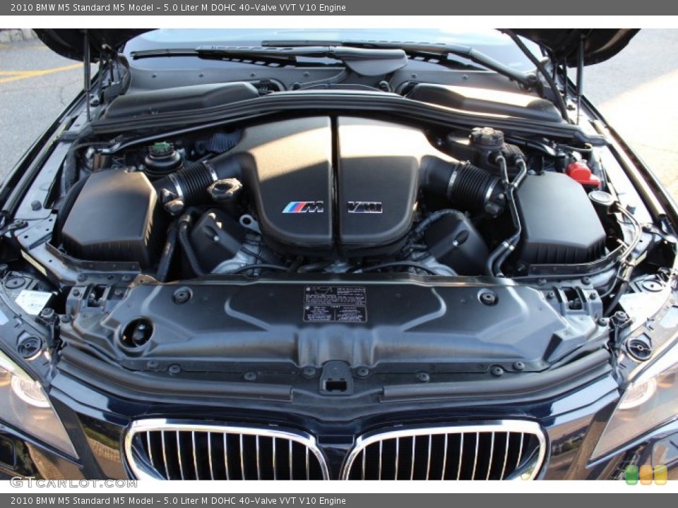 5.0 Liter M DOHC 40-Valve VVT V10 Engine for the 2010 BMW M5 #75571310