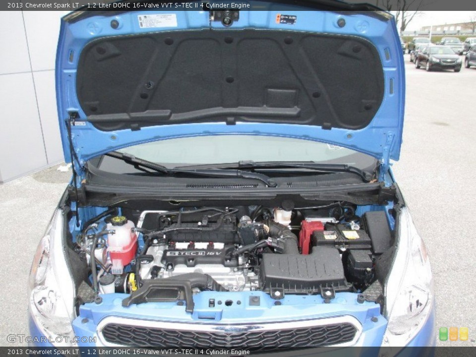 1.2 Liter DOHC 16-Valve VVT S-TEC II 4 Cylinder Engine for the 2013 Chevrolet Spark #75572312