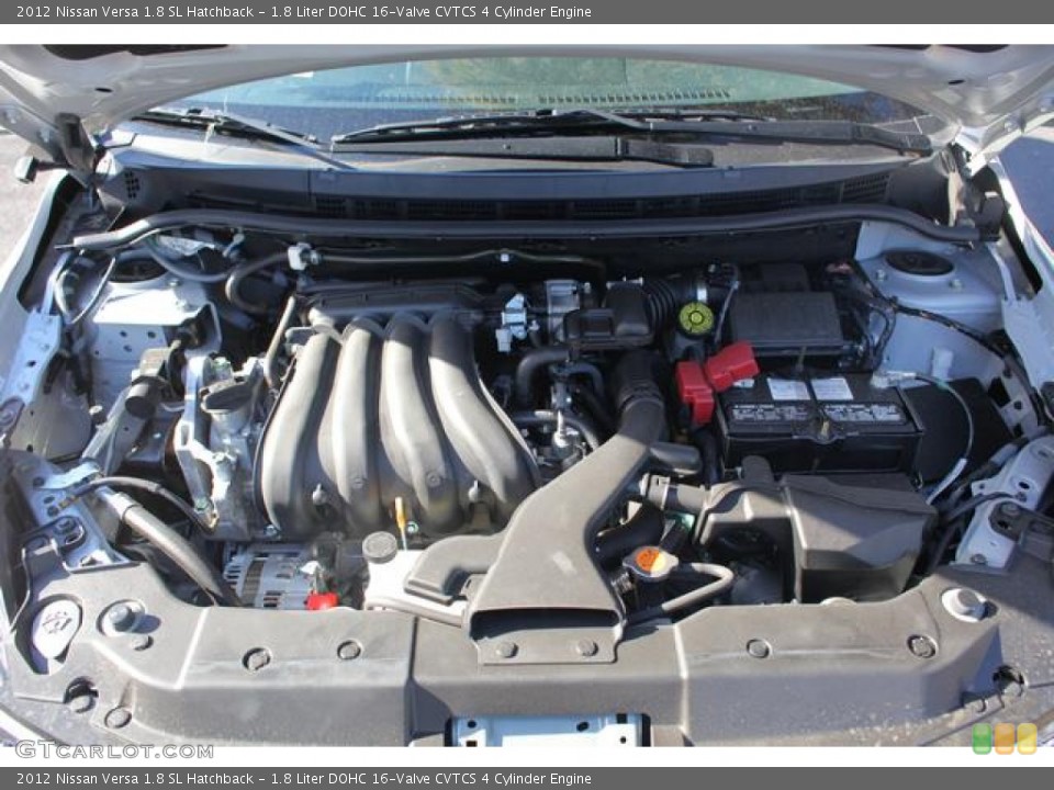 1.8 Liter DOHC 16-Valve CVTCS 4 Cylinder Engine for the 2012 Nissan Versa #75572423